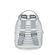 FRNC 4636 γυναικειο backpack  ασημι